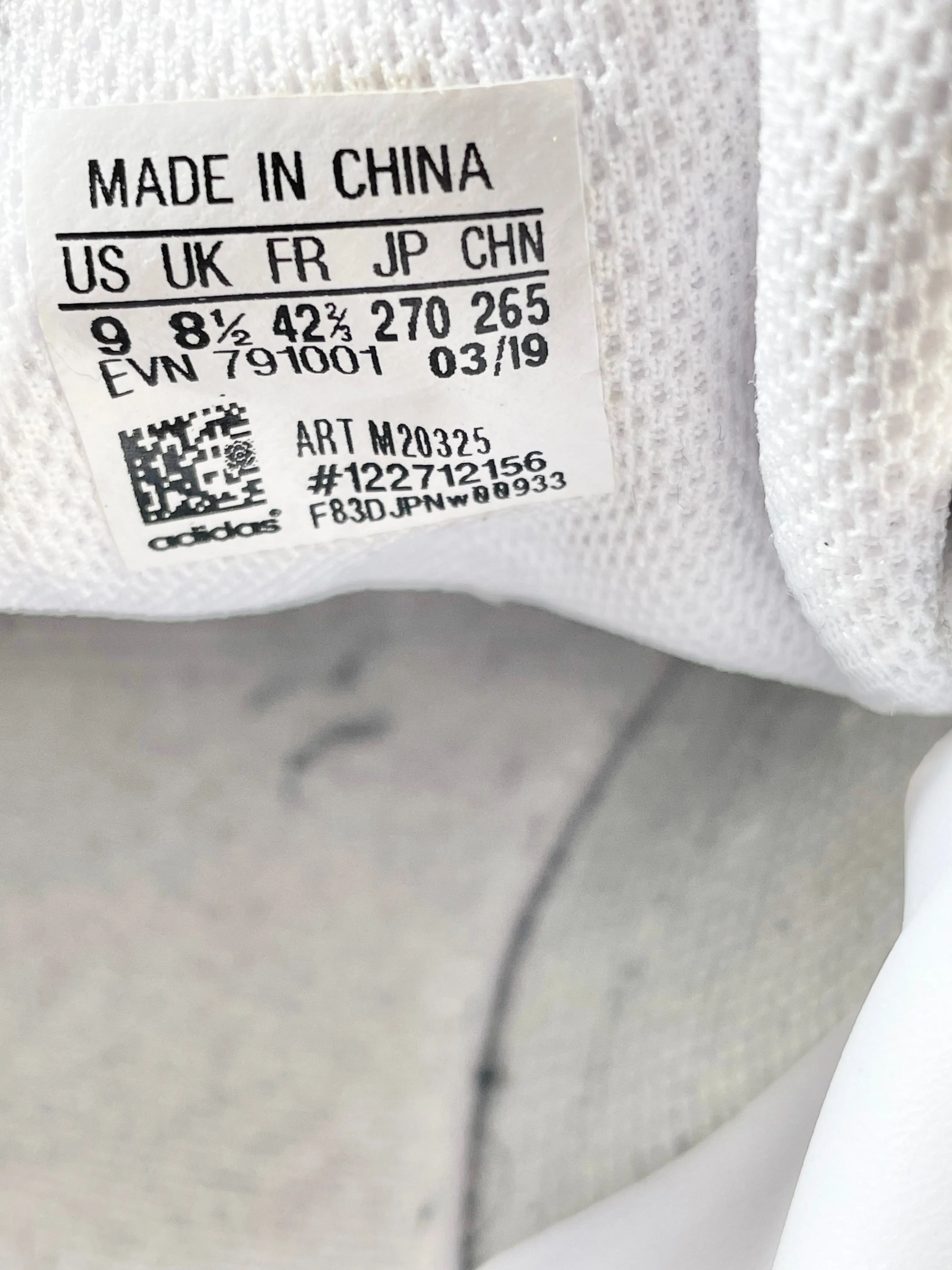 Adidas x Stan Smith Core White & New Navy Sneakers - EU42