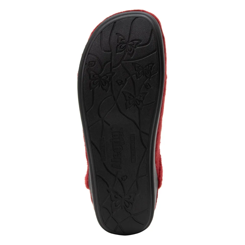 Alegria Cozee Fuzzy Wuzzy Wine Slipper (Women's)