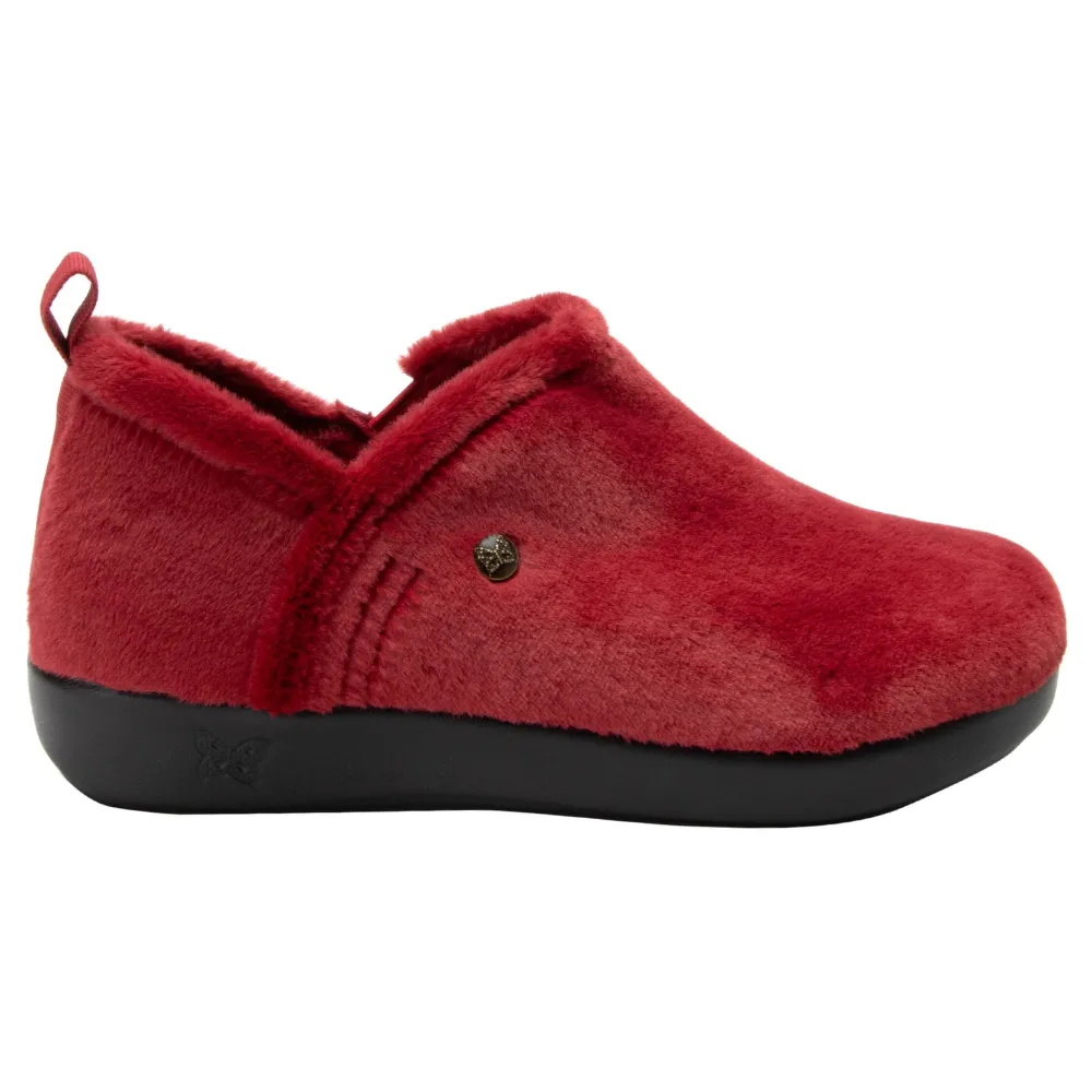 Alegria Cozee Fuzzy Wuzzy Wine Slipper (Women's)