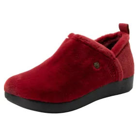 Alegria Cozee Fuzzy Wuzzy Wine Slipper (Women's)