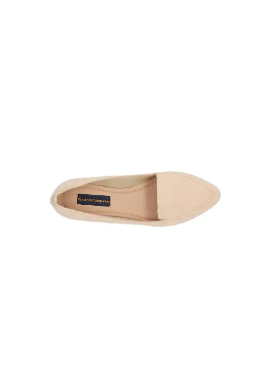 Beige Bersi Tip Flats Ballet for Woman