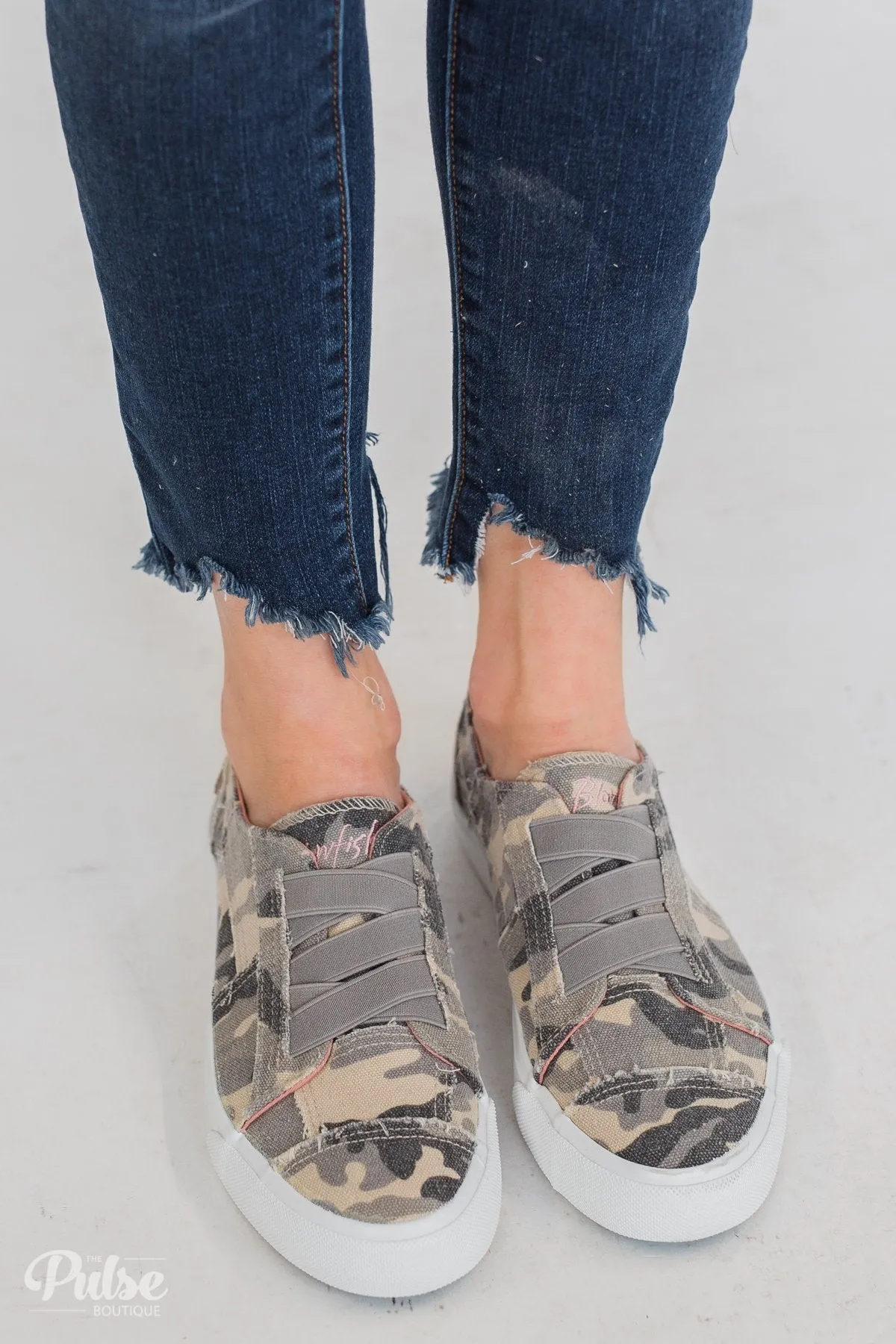 Blowfish Marley Sneakers- Gray Urban Camo