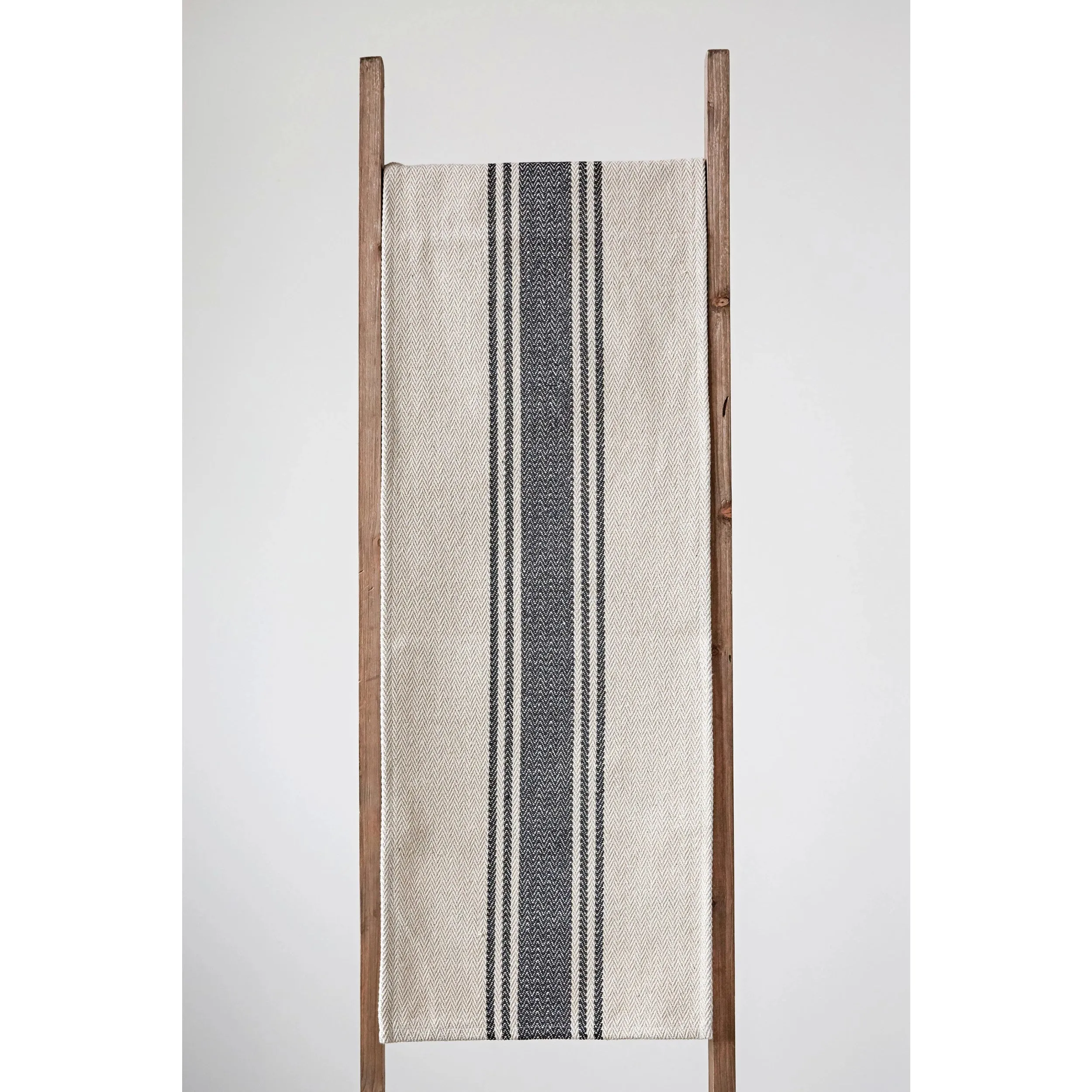 Canvas Table Runner with Stripes