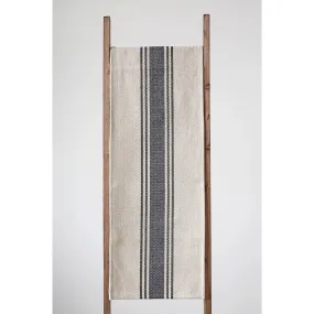 Canvas Table Runner with Stripes