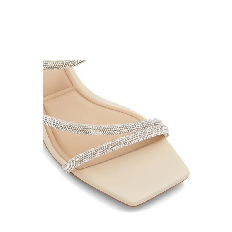 Celestie Women'S Heeled Sandals - Beige