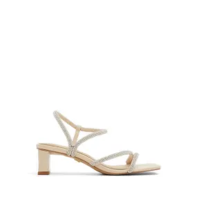 Celestie Women'S Heeled Sandals - Beige