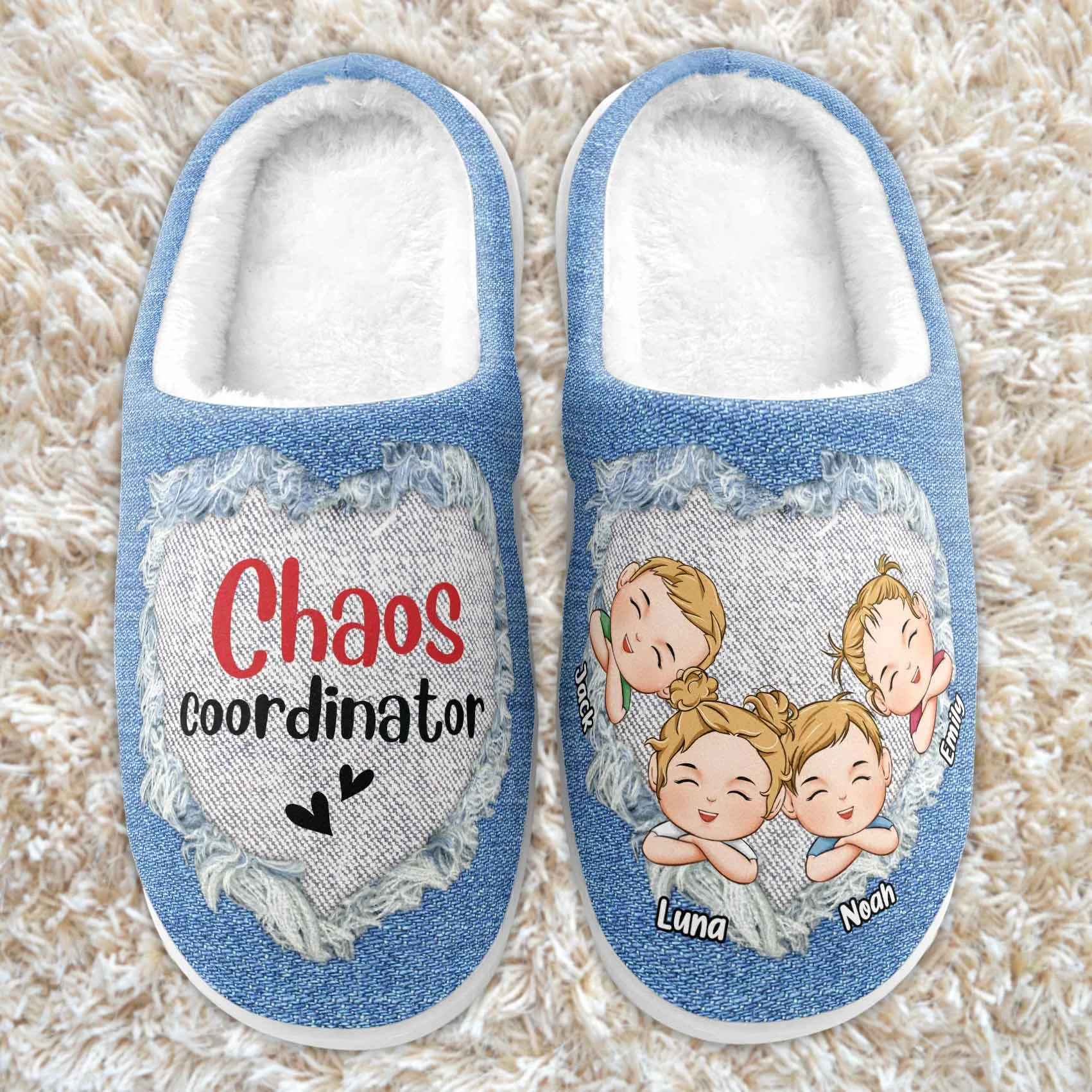 Chaos Coordinator - Personalized Slippers