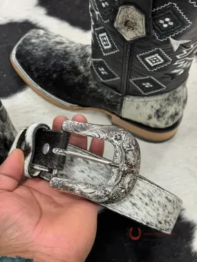 Cinto ROCKEM' PRINT COW HIDE BELT