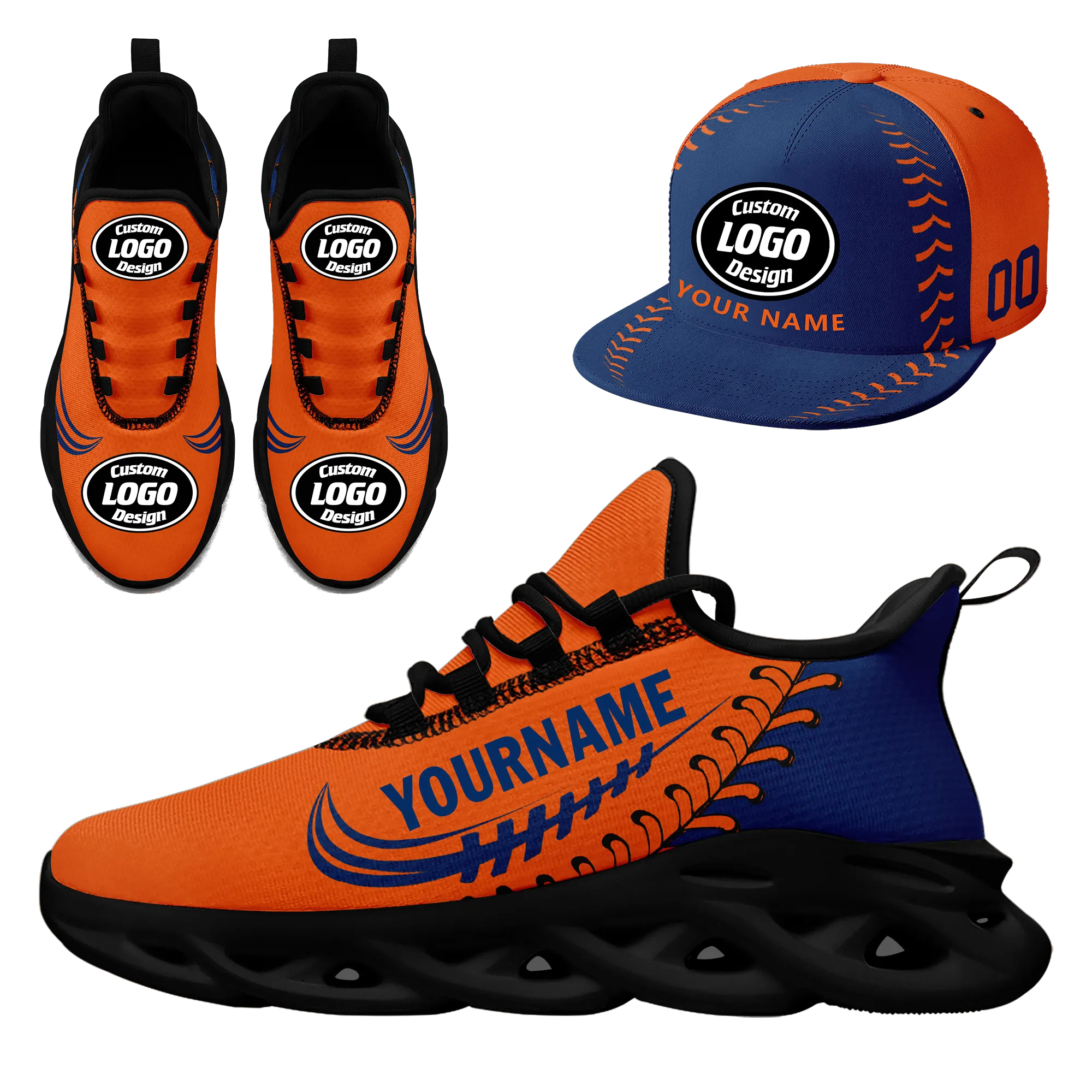 Corporate Gifts,Custom MaxSoul Shoes and Hat Combo Personalized JH-bd0b00ea-a