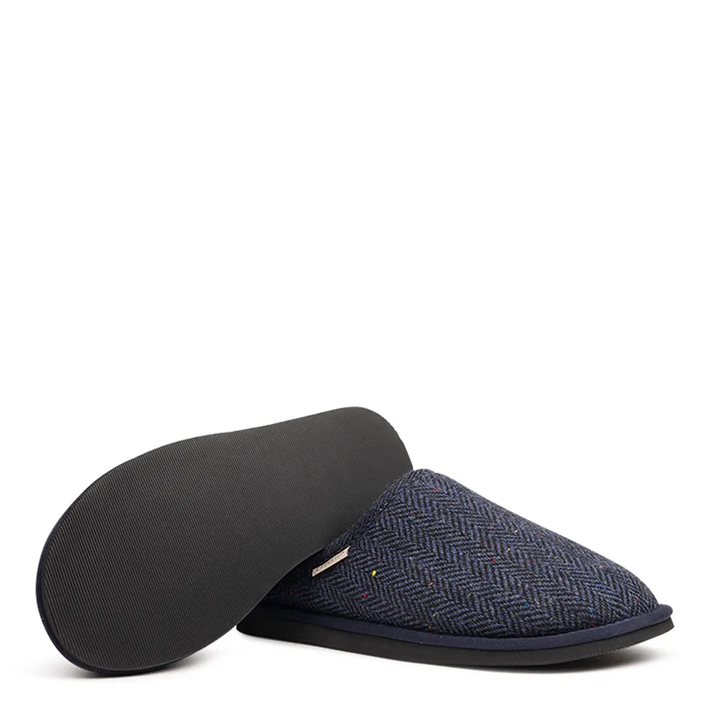 Darwin Wool - Open Wool Slippers with Shearling Lining