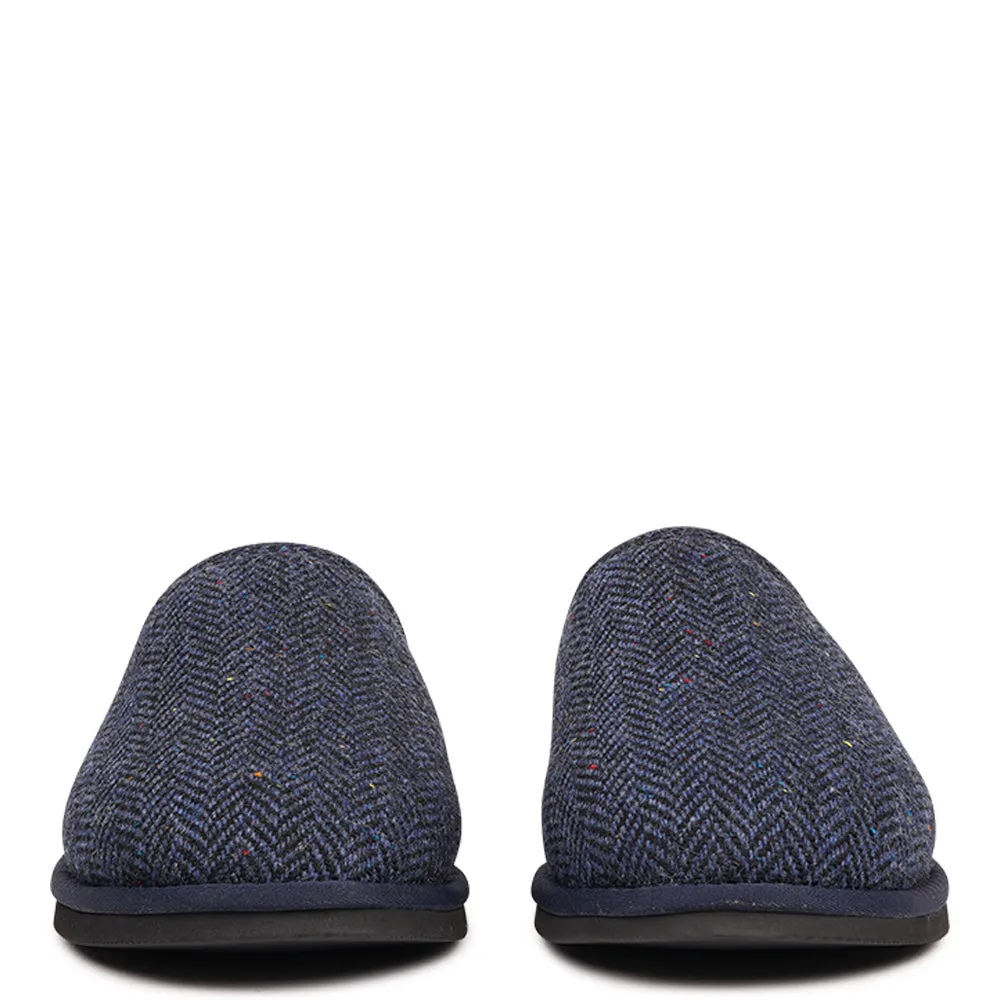 Darwin Wool - Open Wool Slippers with Shearling Lining