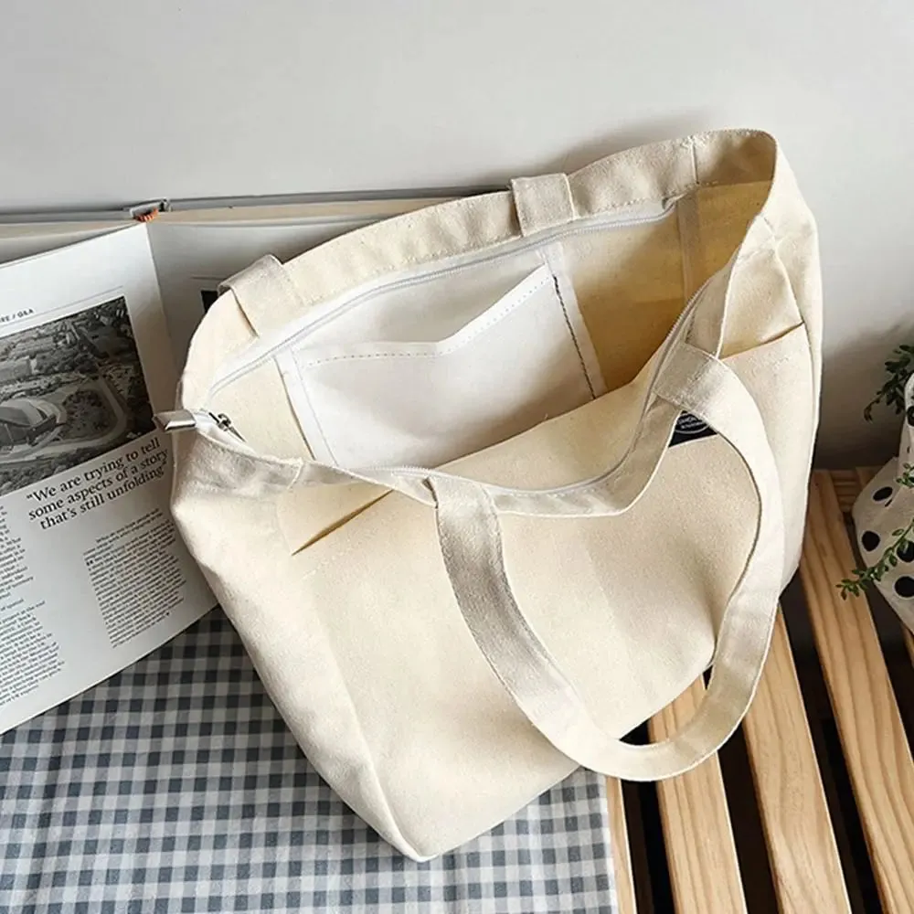 Emily Canvas Shopping Bag