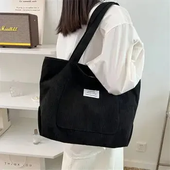 Emily Canvas Shopping Bag