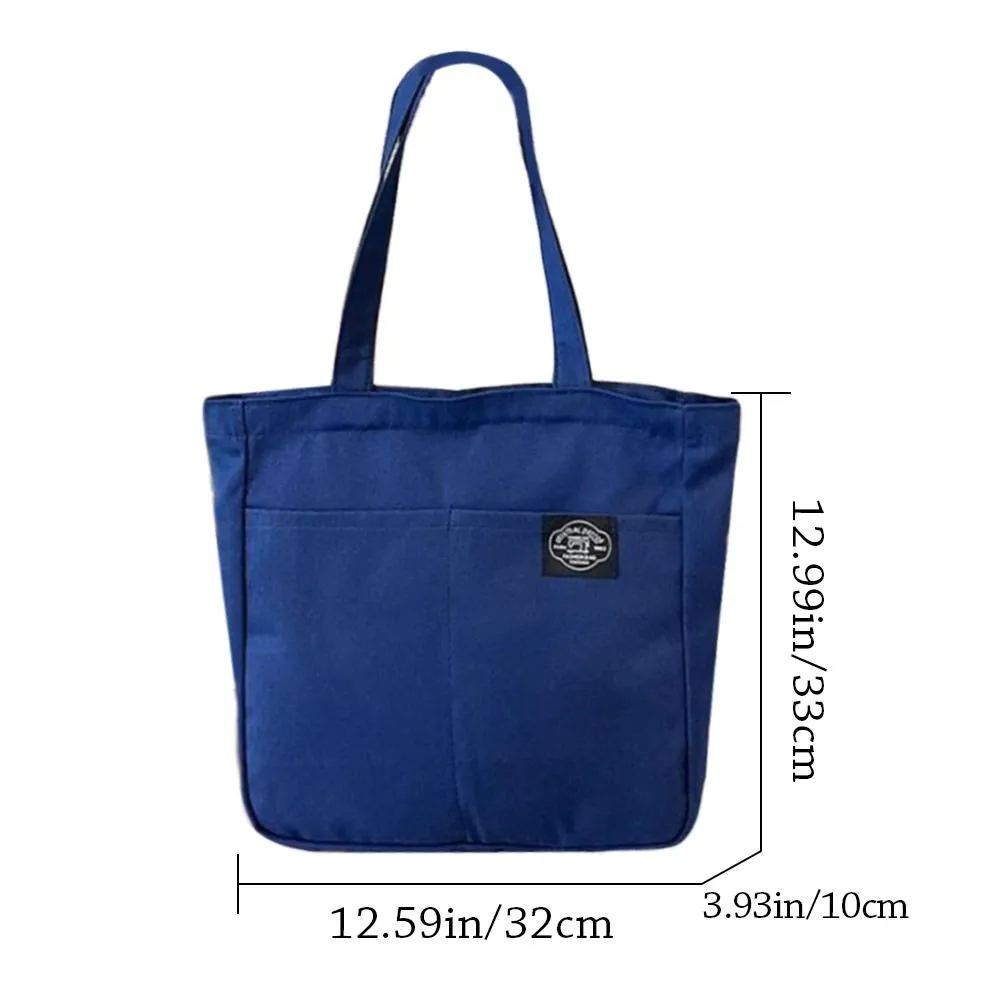 Emily Canvas Shopping Bag