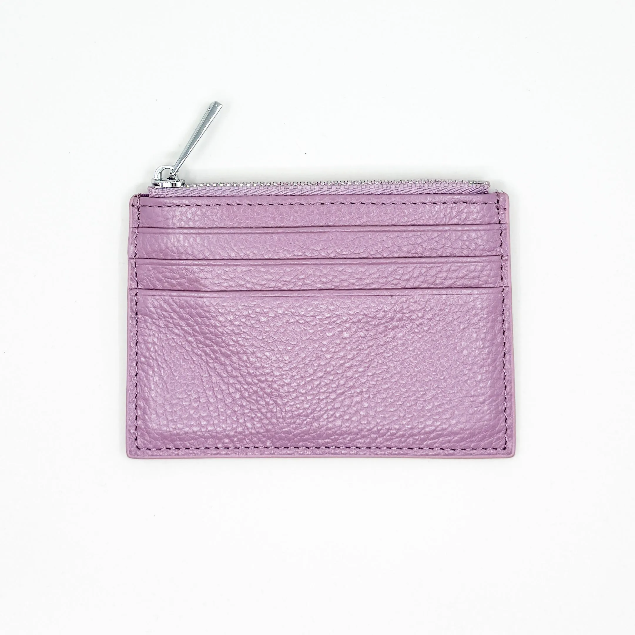 Everyday Leather Wallet - Lavender