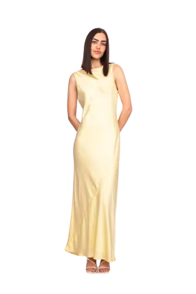 Firebird Cowl Gown Butter