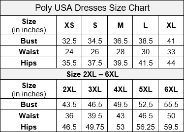 Fitted Long Jersey V-Neck Dress by Poly USA 8392