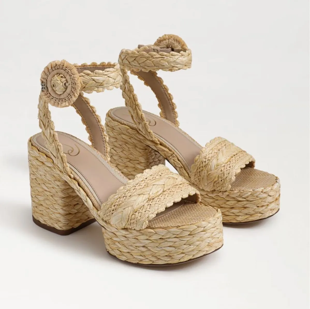 Iliana Raffia Heel