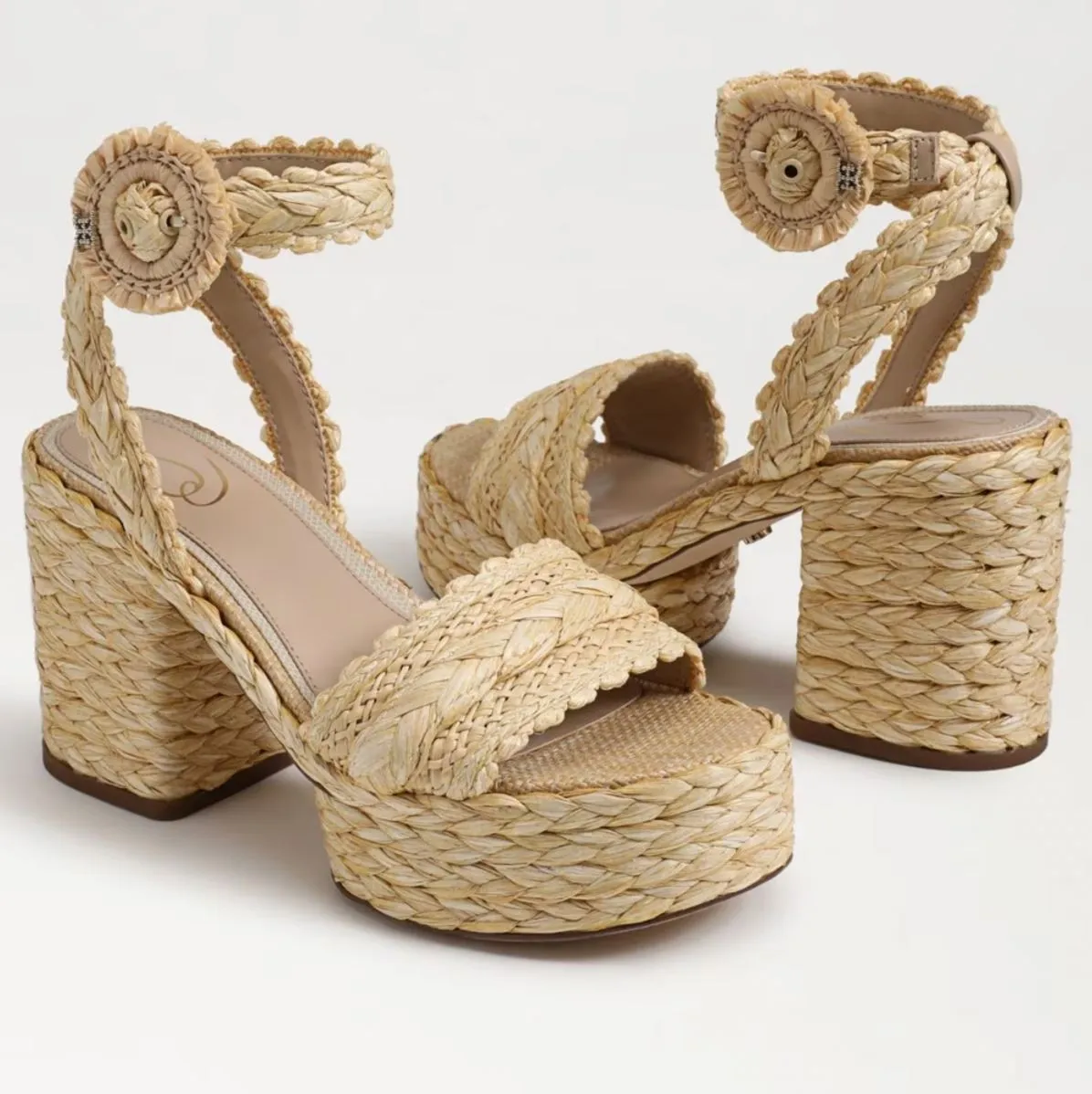 Iliana Raffia Heel