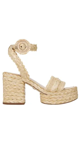 Iliana Raffia Heel