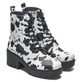 Kaos 3151 Lace Up Platform Ankle Boots