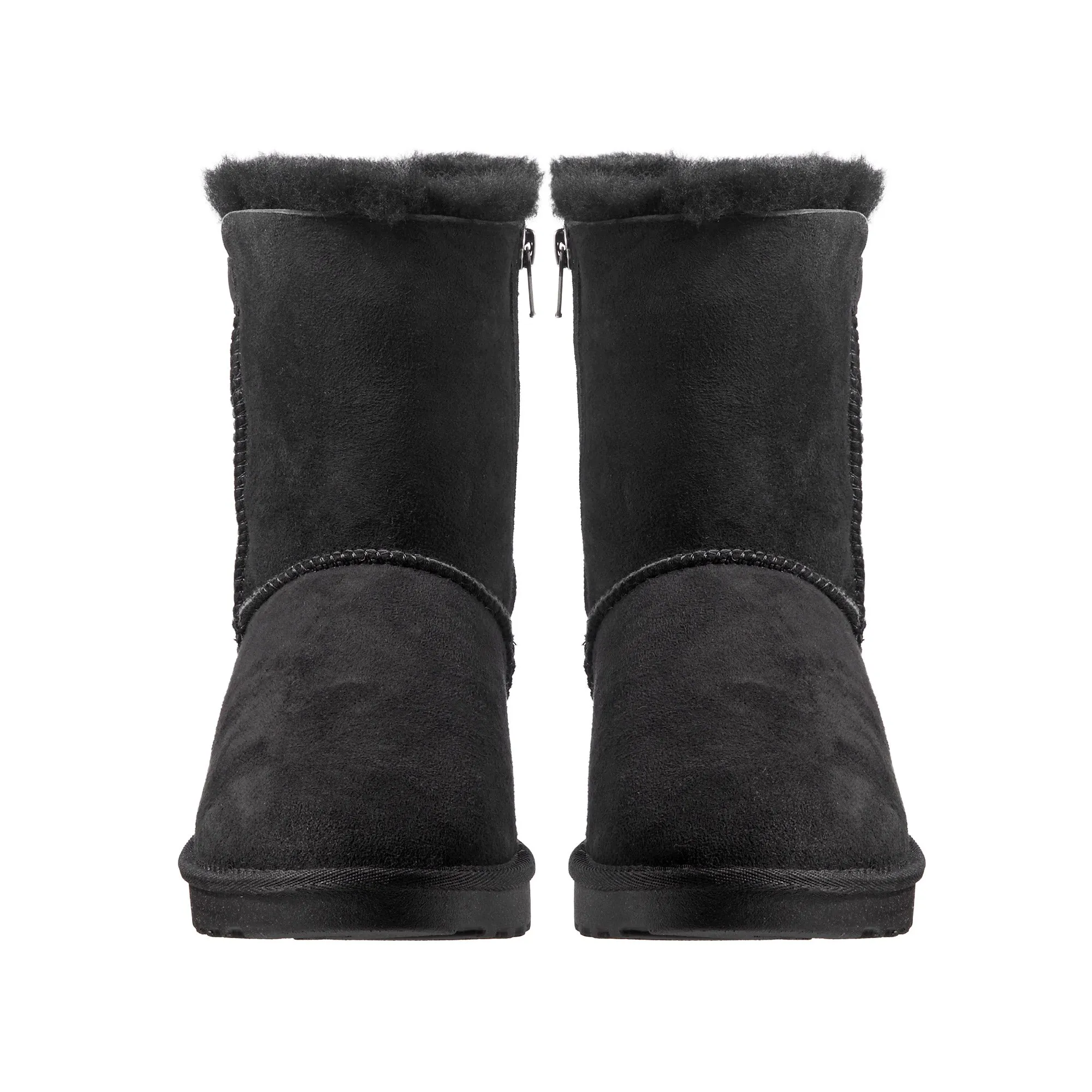 Ladies' Shearling Zipper Boot