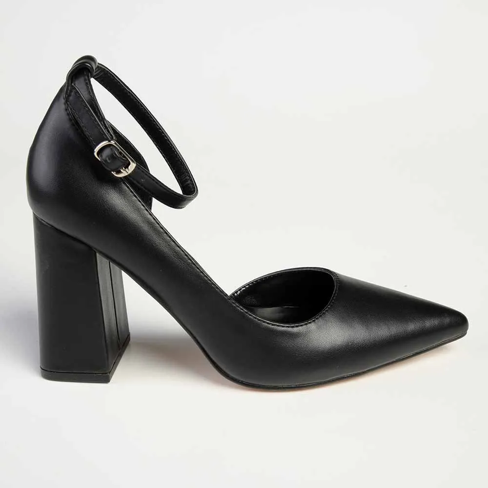 Madison India Block Heel - Black