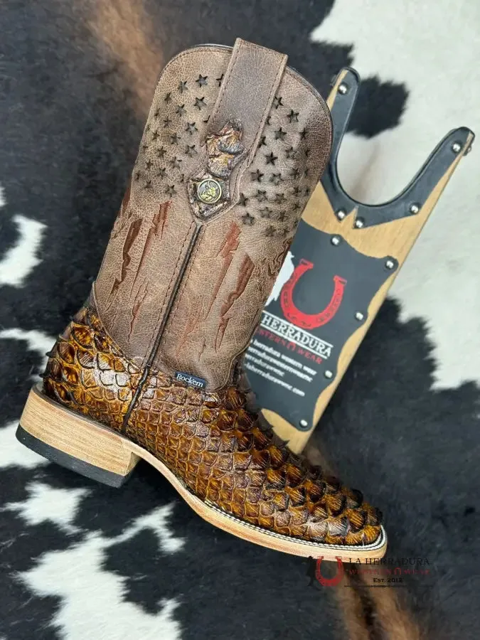 MENS CLON NORMAL MIEL BRILLOSO BOOT