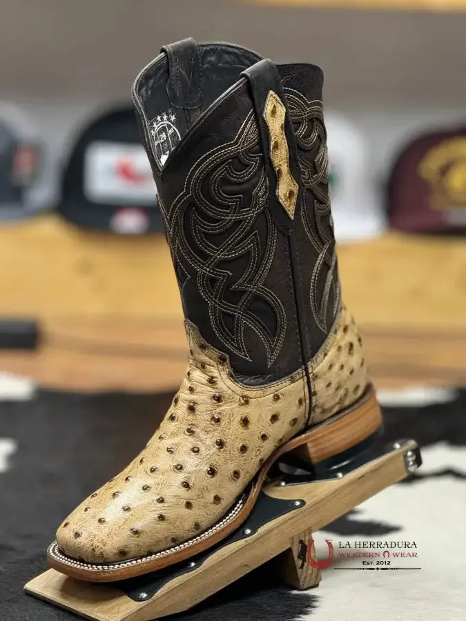 MENS IMIT OSTRICH RANCH ORIX BOOT