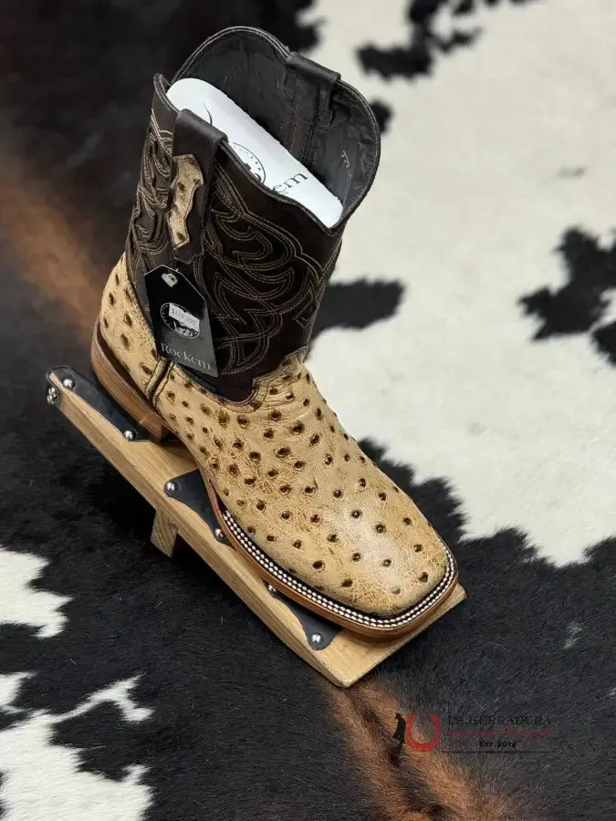 MENS IMIT OSTRICH RANCH ORIX BOOT