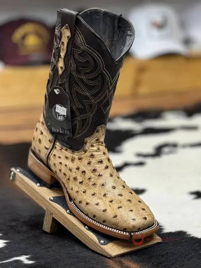 MENS IMIT OSTRICH RANCH ORIX BOOT