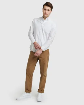 Organic Cotton Stretch Oxford Shirt
