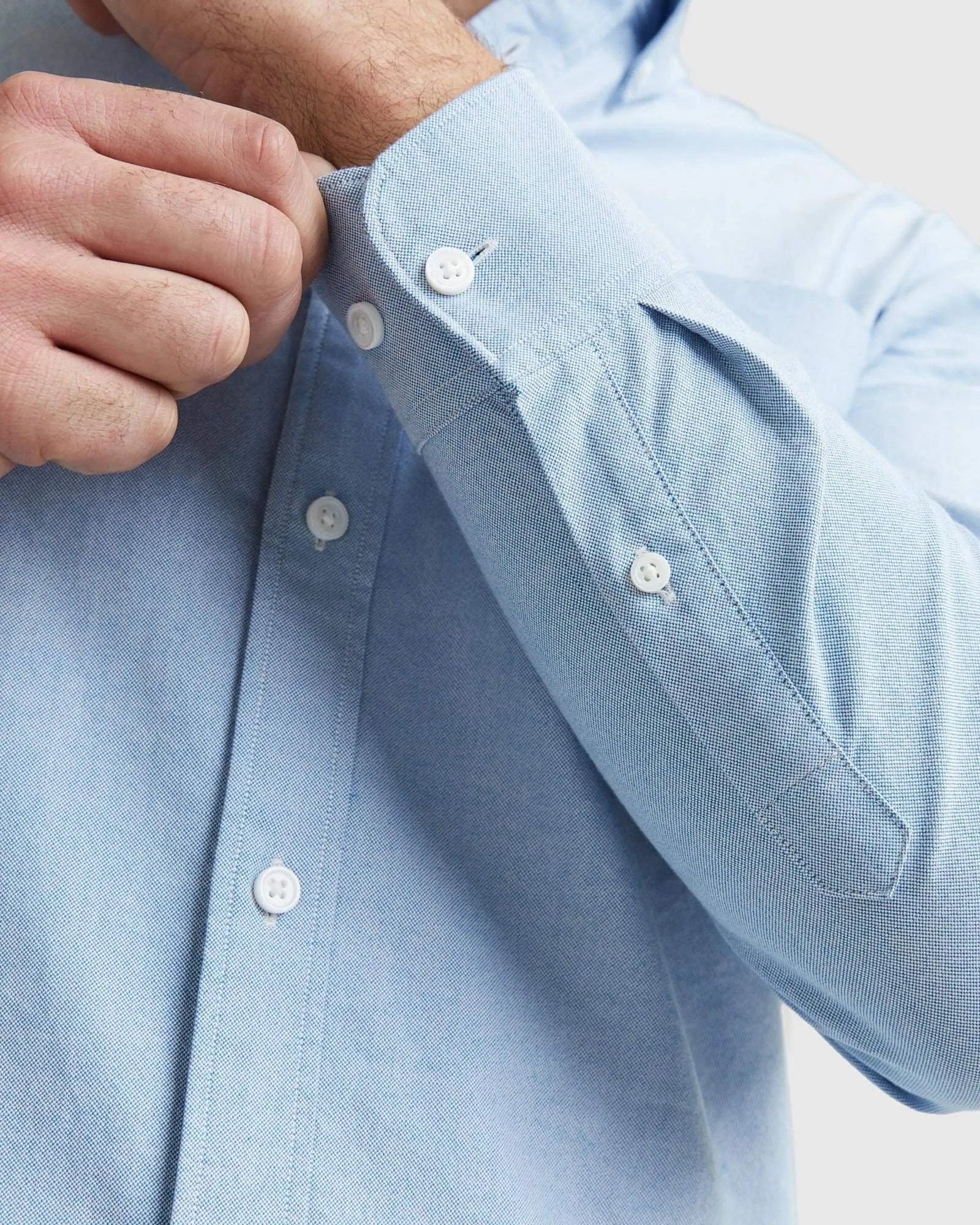 Organic Cotton Stretch Oxford Shirt