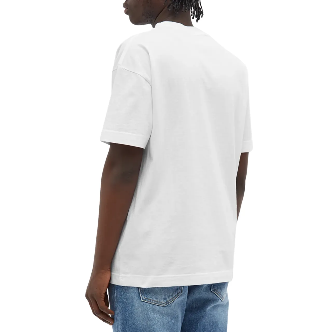 Palm Angels Palm Boulevard Logo T-Shirt Black White
