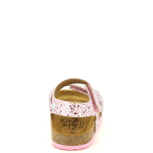 Plakton 135448 Floral Pink Kids Sandals