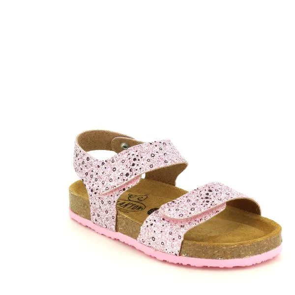 Plakton 135448 Floral Pink Kids Sandals