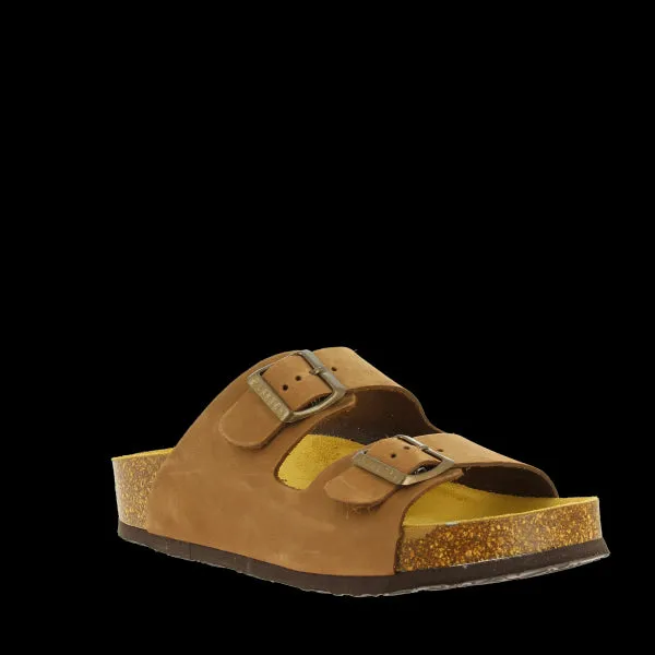 Plakton 340010 Mocha Two Strap Sandals