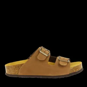 Plakton 340010 Mocha Two Strap Sandals
