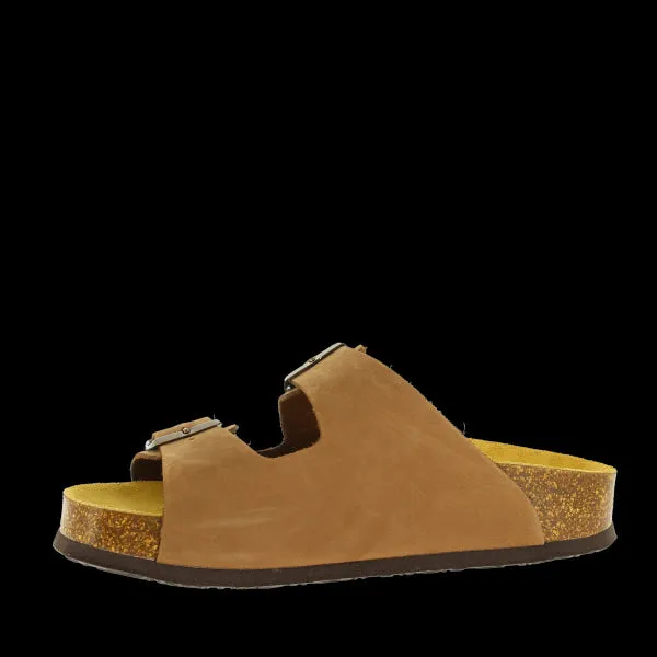 Plakton 340010 Mocha Two Strap Sandals