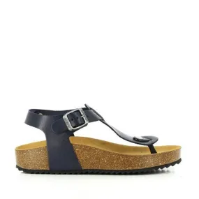 Plakton 341676 Navy Slingback Thong Sandals