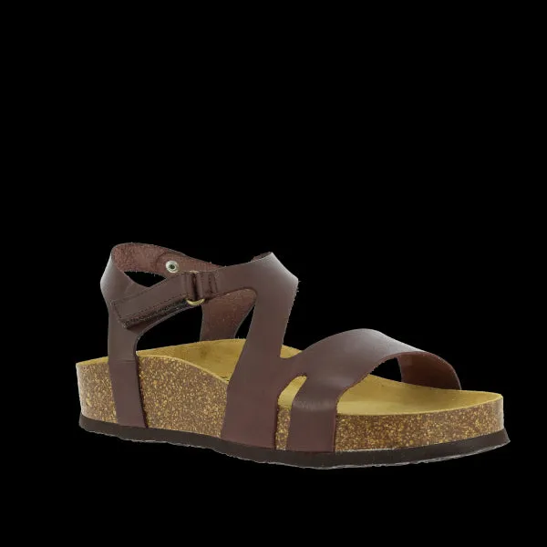 Plakton 345647 Brown Slingback Sandals