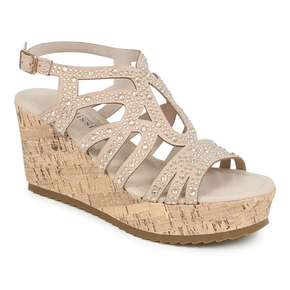Platform Wedge Sandals  - BELPLAN39003 / 325 315