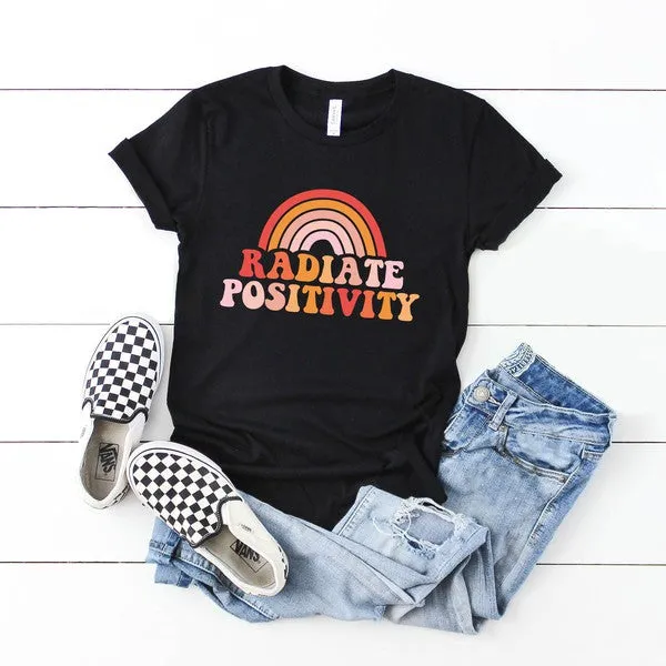 Radiate Positivity Youth Short Sleeve Tee