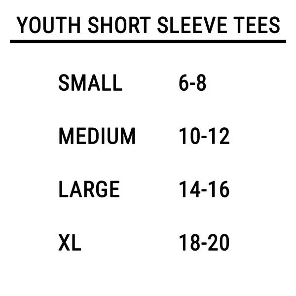 Radiate Positivity Youth Short Sleeve Tee
