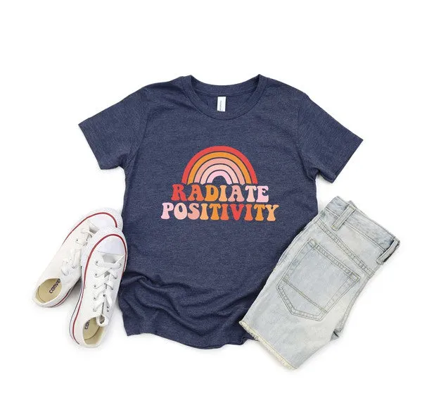 Radiate Positivity Youth Short Sleeve Tee
