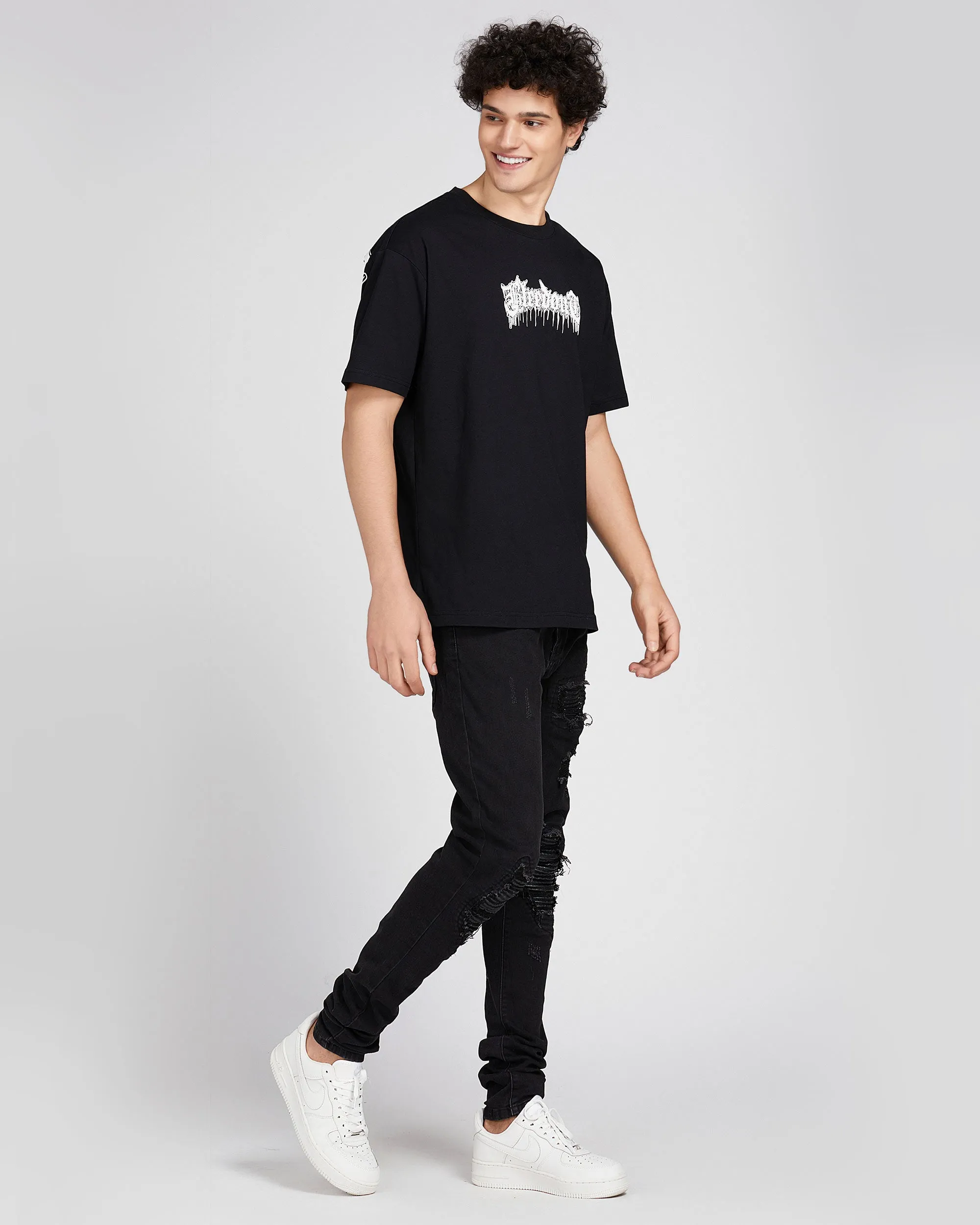 Retro Letters Graffiti Tee