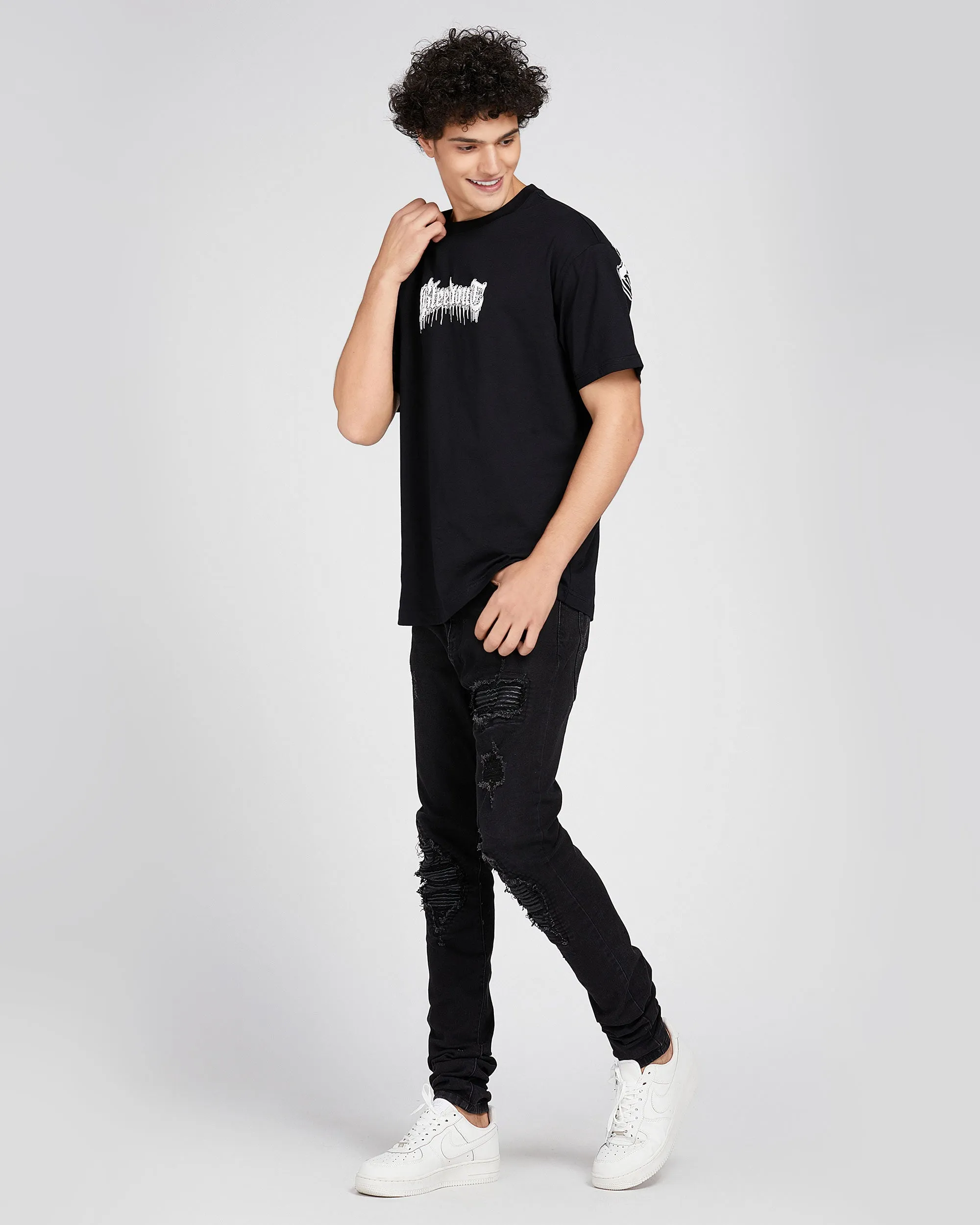 Retro Letters Graffiti Tee