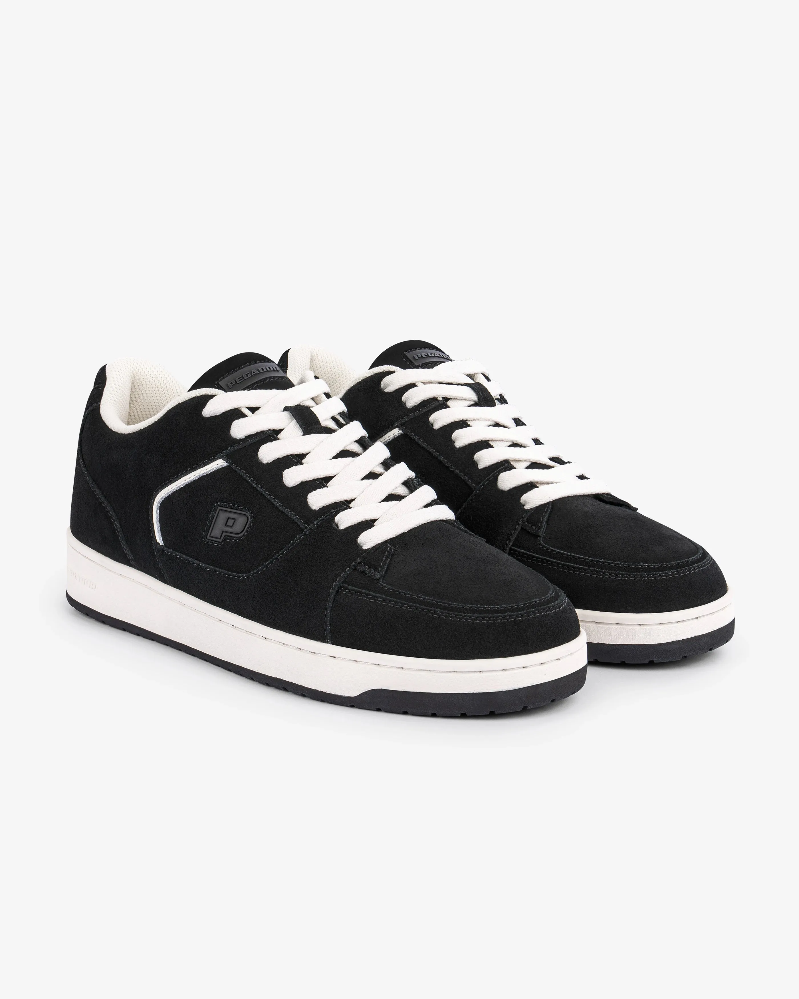 Serenus Low Suede Black Off-White
