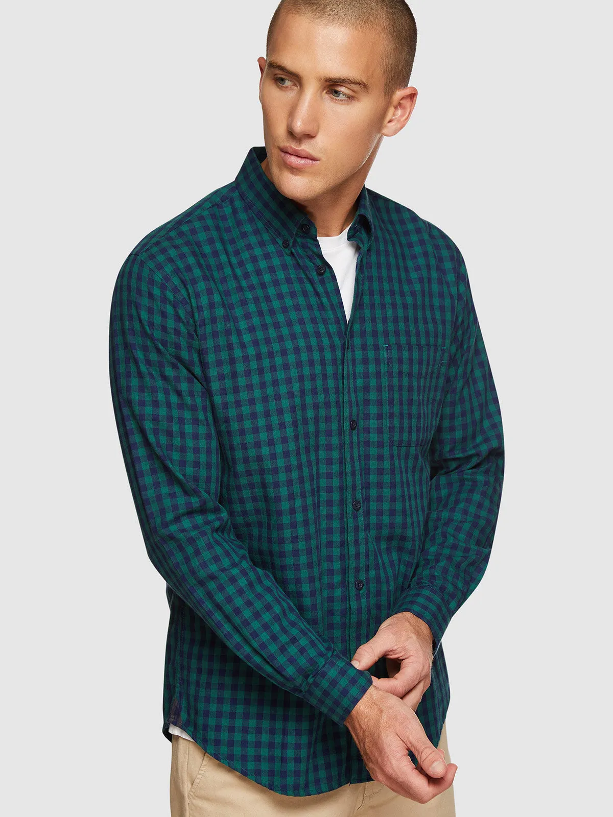 Uxbridge Checked Regular Fit Shirt