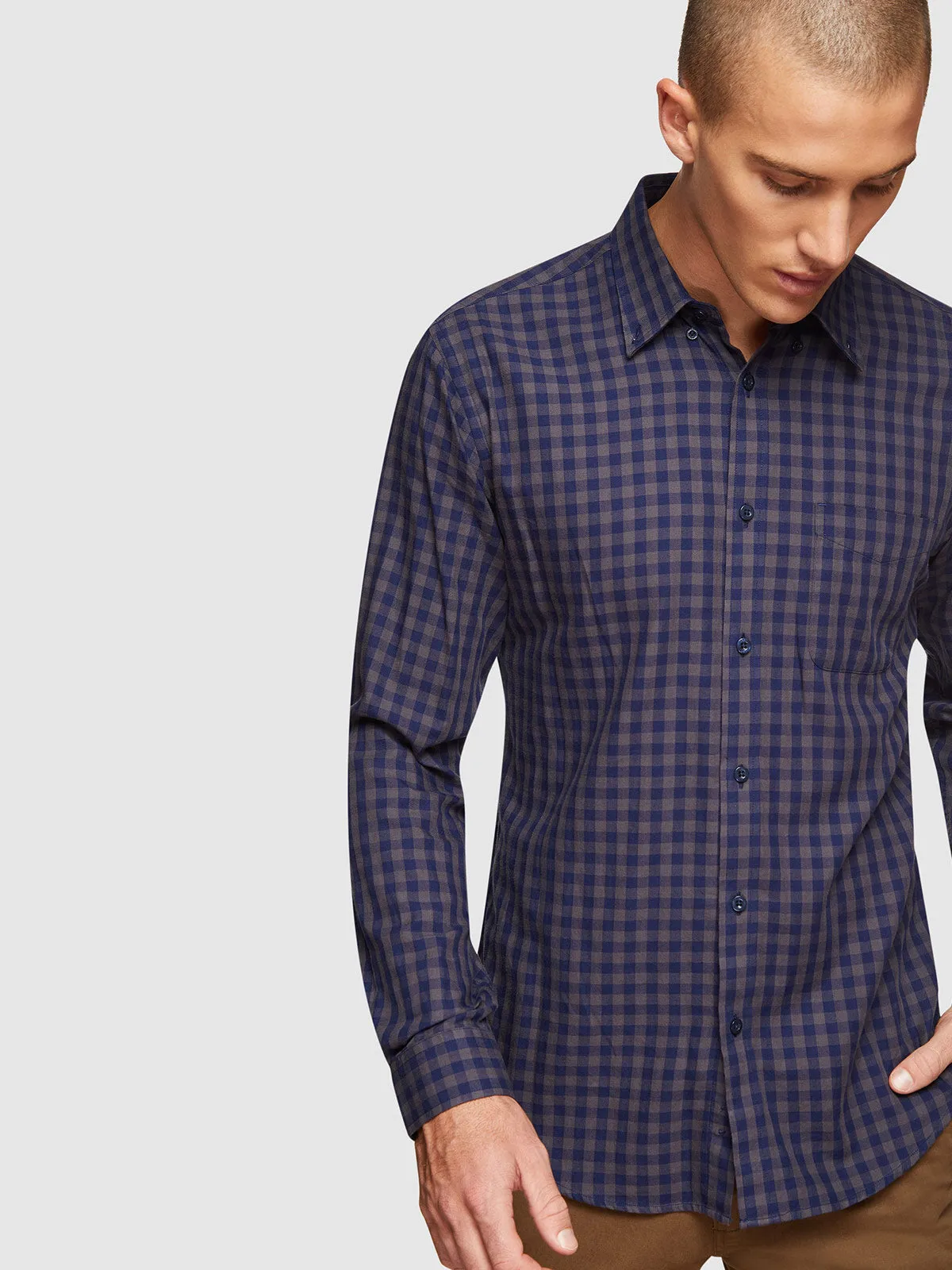 Uxbridge Checked Regular Fit Shirt